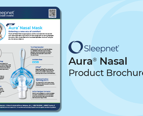 Sleepnet Aura Nasal Mask Product Brochure