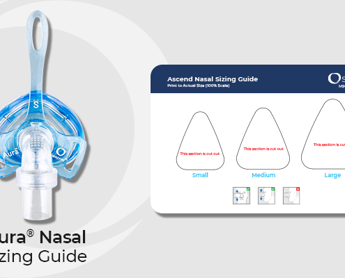 Sleepnet Aura Nasal Mask Sizing Guide
