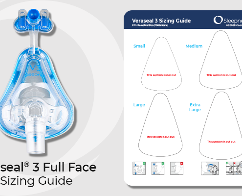 Sleepnet Veraseal 3 Full Face Mask Sizing Guide